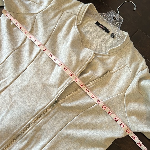 Cyrus zip up cardigan sweatshirt 1X - Picture 5 of 9